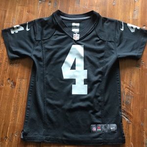 Raiders #4 Carr jersey